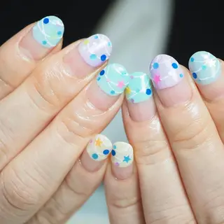 ネイル 深爪を断らない スカルプ高評価店のネイルデザイン