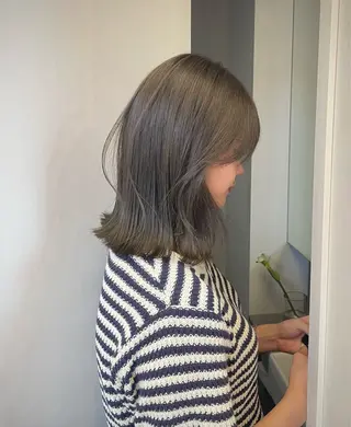 ミディアム カラー 原宿/ケパーマ 🧺ユウマのヘアスタイル