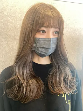 ロング nico🏁 rihoのヘアスタイル