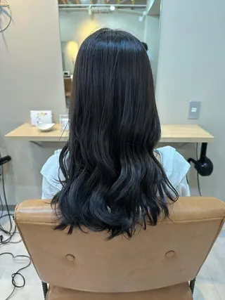 ロング カラー 櫻井 サクラのヘアスタイル