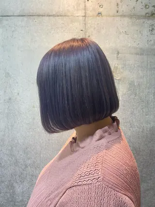 ショート カラー 暗髪/艶髪/Ono .のヘアスタイル