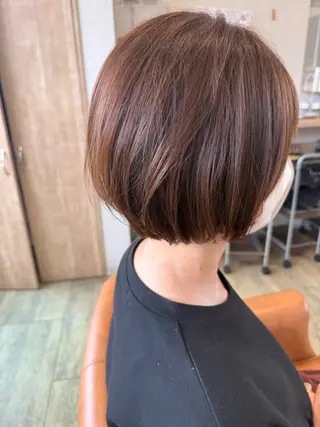 ミディアム カラー 田中 未来のヘアスタイル