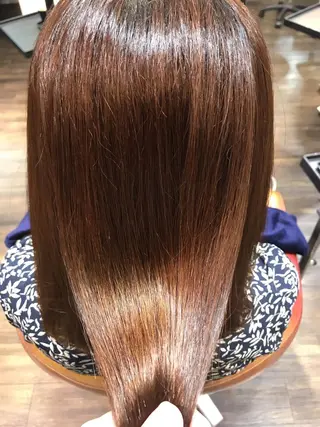 ロング カラー 縮毛矯正/ 髪質改善 /ショート　圍　崇行のヘアスタイル