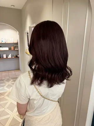 カラー 透明感ある艶カラー / KAKOのヘアスタイル