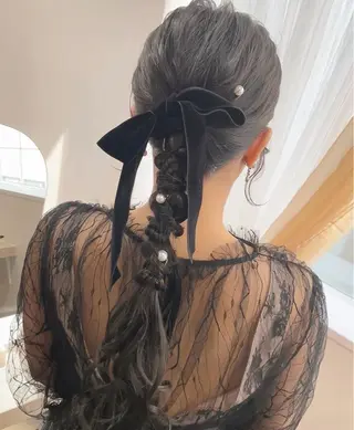 ロング ヘアアレンジ Mila chihiroのヘアスタイル