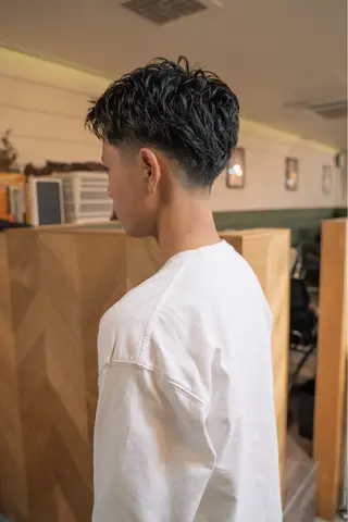 メンズ 【ボブ】縮毛矯正/ 船橋駅5分/鈴木杏美のヘアスタイル