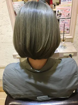 ミディアム カラー 玉邑 美菜のヘアスタイル