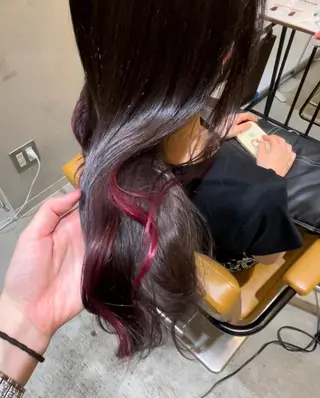 ミディアム カラー ヘアアレンジ ❥【韓国風ヘア】 stylist 林❥のエステ・リラクイメージ