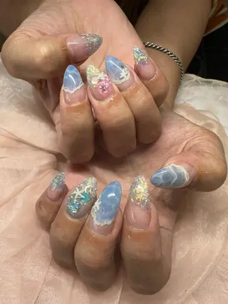 ネイル AOAQUA SHIORIのネイルデザイン