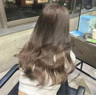 ロング カラー レイヤーカット/ルー ツカラー/EMIRIのヘアスタイル