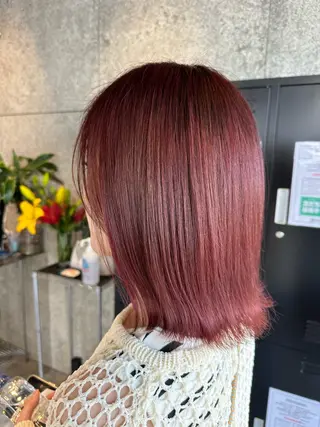 ミディアム カラー 髪質改善/艶髪様 🍎豊田修太郎のヘアスタイル