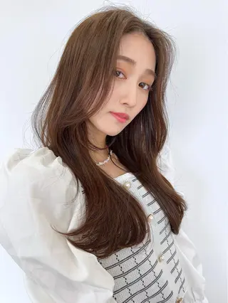 ロング カラー 韓国ヘア×髪質改善 /yoshikaのヘアスタイル