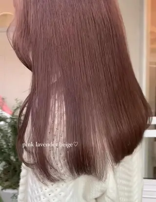 ロング カラー 田中 優衣のヘアスタイル