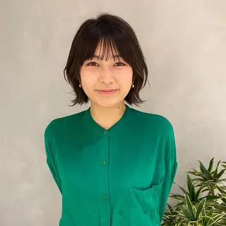 ショート パーマ レイヤーカットのプロ 大人ヘア宮森貴志のヘアスタイル