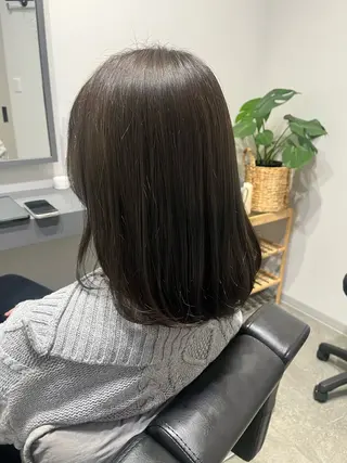 ミディアム 堀越 エリのヘアスタイル