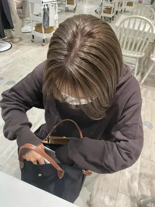 ミディアム カラー miyu /大阪美容室のヘアスタイル