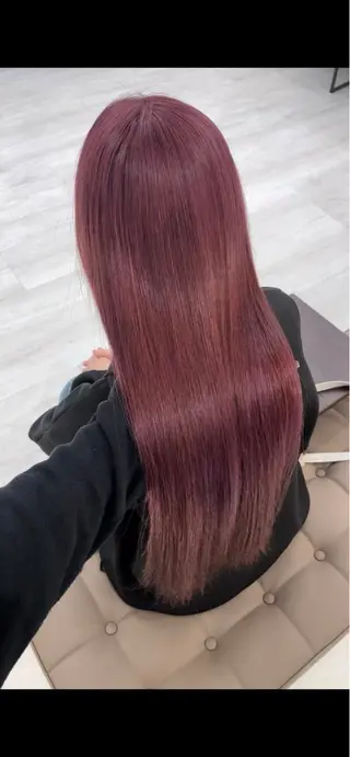 ロング カットモデル¥0 /エクステ 坪内翔音のヘアスタイル