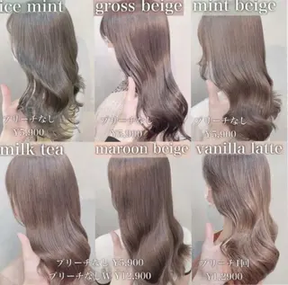 ロング カラー 池口ゆい ✨髪質改善✨のヘアスタイル