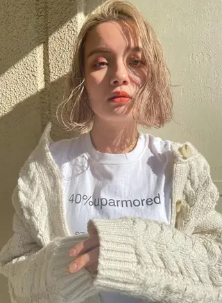 ショート カラー 高田 翔平のヘアスタイル