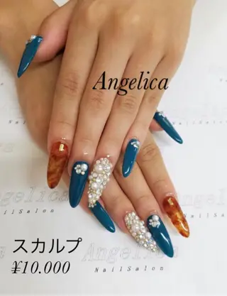 ネイル Angelica ネイリストのネイルデザイン