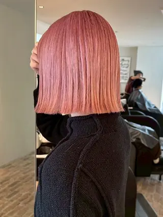 ミディアム カラー LYLICK所属・ケアブリーチ特化 same 🦈のヘアスタイル