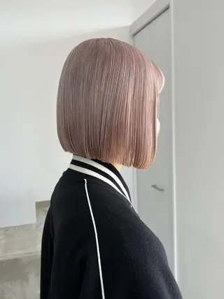 ショート カラー Nought etre 西金沢のヘアスタイル