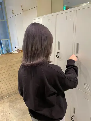 ミディアム カラー 山崎 唯奈 大宮東口 /暖色💞カラーのヘアスタイル