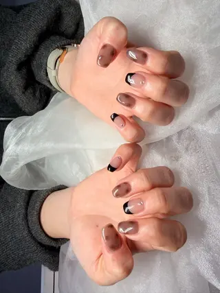 ネイル 森 ネイルサロン研修中♡のネイルデザイン