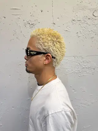 ショート カラー パーマ メンズ 💈メンズ特化💈 TASUKUのヘアスタイル