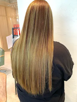 ロング カラー 立川/シールエクステ /みづきのヘアスタイル