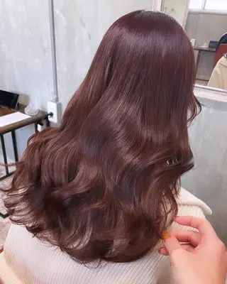 ロング カラー risako🇰🇷 韓国ヘア/レイヤーのヘアスタイル