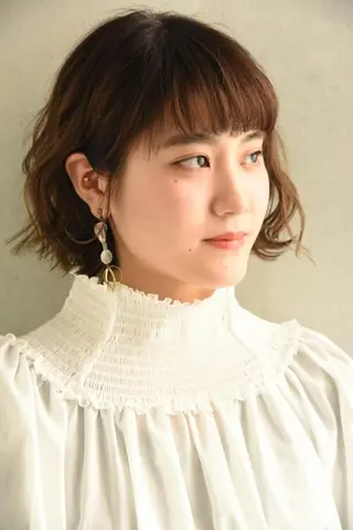 ショート カラー パーマ AKAMEE 表参道所属・✨360°褒められ ヘア✨️井上雄輝のヘアスタイル