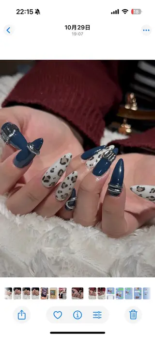 ネイル m kaori𓃟のネイルデザイン