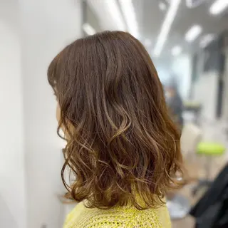 ミディアム パーマ ⭐️N° blao 名古屋栄【髪質改善】のヘアスタイル