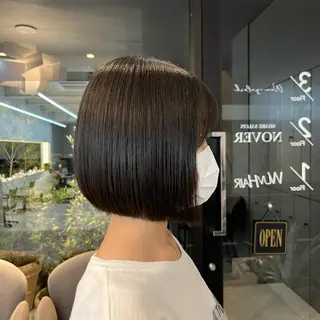 ショート hair garden root所属・比企 萌々華のヘアスタイル