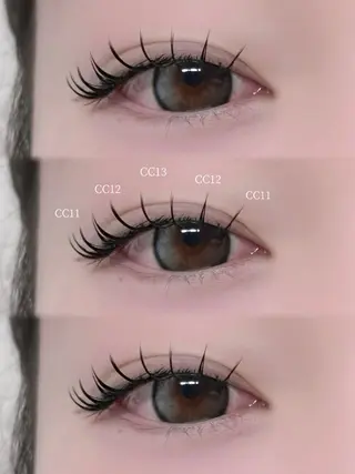 マツエク・マツパ 美容師＆アイリスト 秋山  沙有🎀🪽のマツエク・マツパデザイン