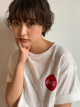 ショート 渥美 怜子のヘアスタイル