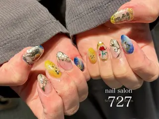 ネイル 727 nailのネイルデザイン
