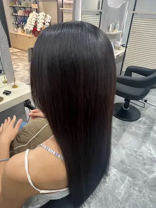 ロング カラー モデル募集中🌟 山口愛莉のヘアスタイル