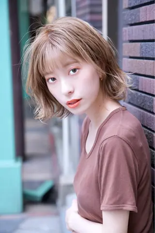 ショート カラー 神野 雅樹のヘアスタイル