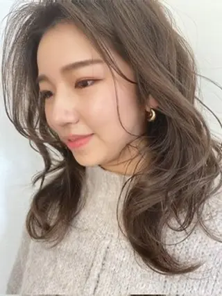 パーマ 関口 知佳のヘアスタイル