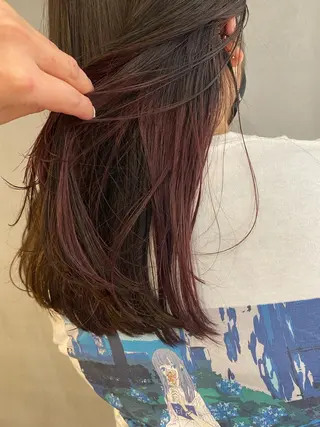 ロング 田村 りなのヘアスタイル