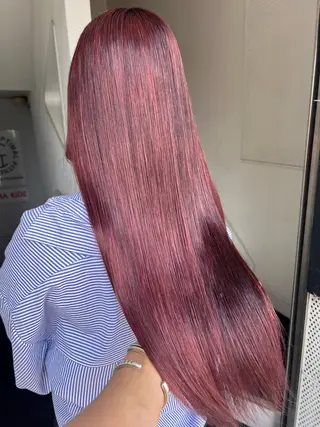 ロング カラー TETE所属・chloe 【クロエ】のヘアスタイル