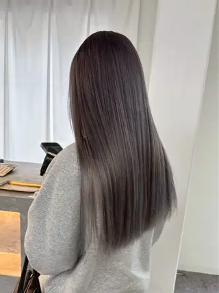 ロング カラー 〖clan〗 ෆ˚*Yᑌᑎᗩ໒꒱·のヘアスタイル