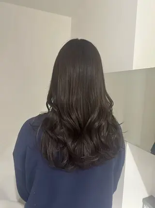 ロング yuiká/ベージュ カラー‧₊˚ .のヘアスタイル