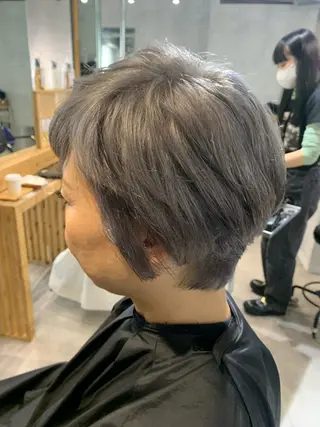 ミディアム カラー Sia中野新橋 『JUNYA』のヘアスタイル