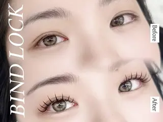 マツエク・マツパ Amour lash 新宿店のマツエク・マツパデザイン