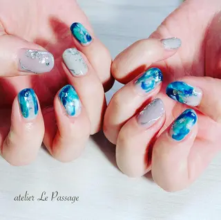 ネイル Atelier Le Passage所属・h nakatsukaのネイルデザイン