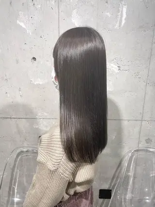 セミロング カラー 💎髪質改善縮毛矯正 SHU💎のヘアスタイル