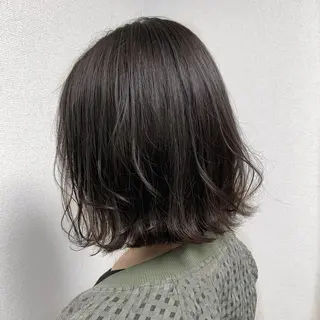 ミディアム 韓国ﾍｱ&ｼｮｰﾄ ボブ💜桑原のヘアスタイル